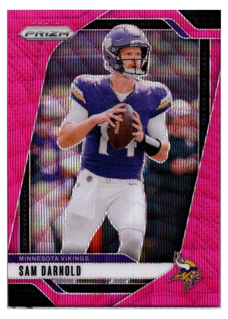 2024 Panini Prizm Base Set Sam Darnold #185 card
