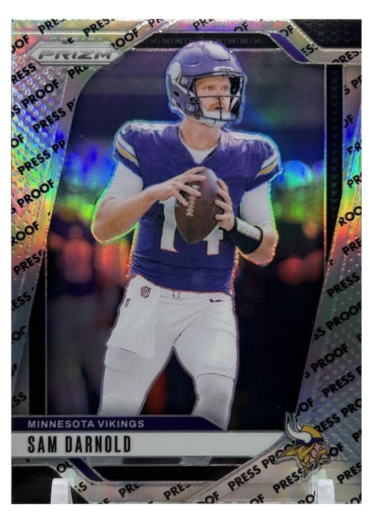 2024 Panini Prizm Base Set Sam Darnold #185 card