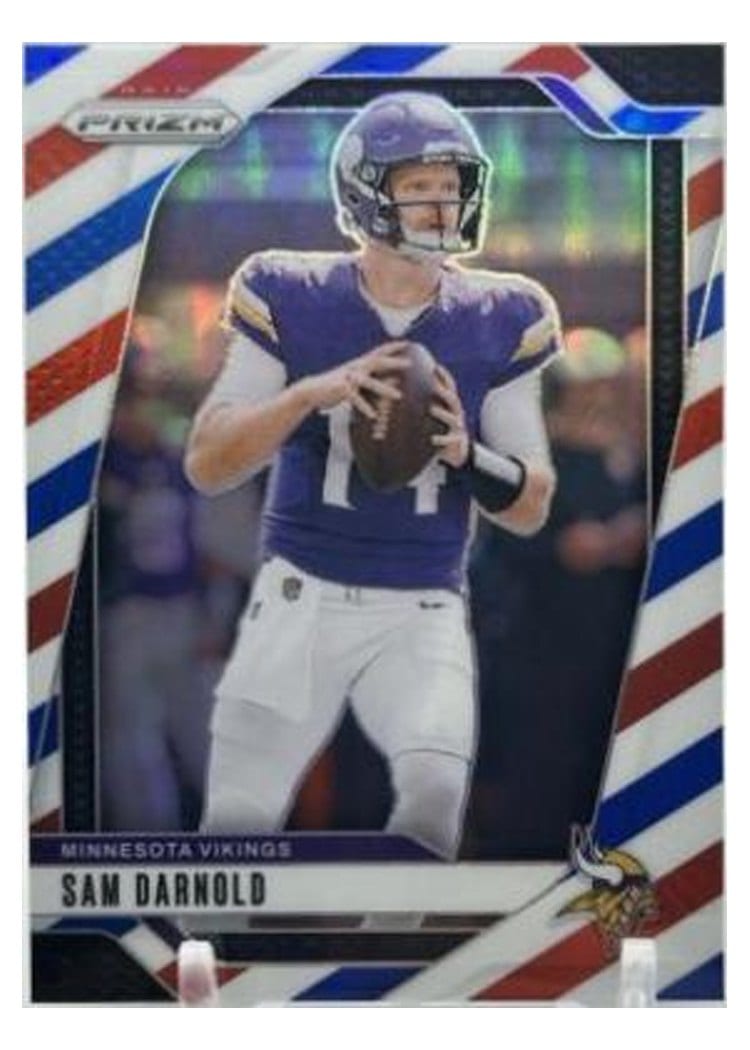 2024 Panini Prizm Base Set Sam Darnold #185 card