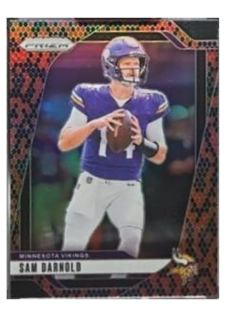 2024 Panini Prizm Base Set Sam Darnold #185 card