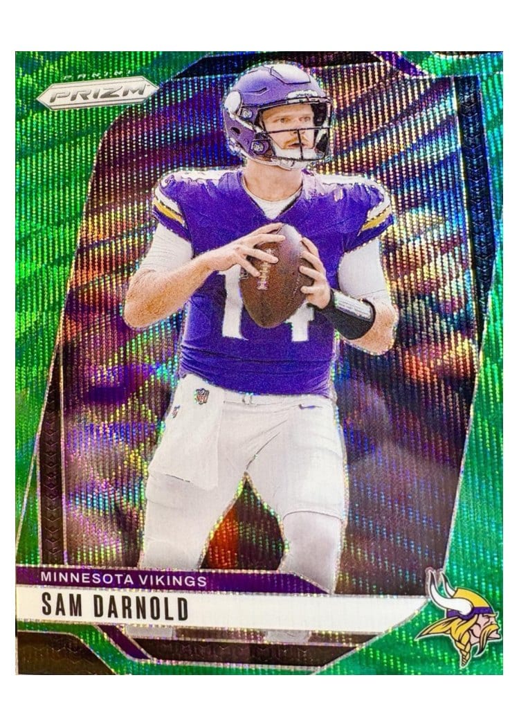 2024 Panini Prizm Base Set Sam Darnold #185 card