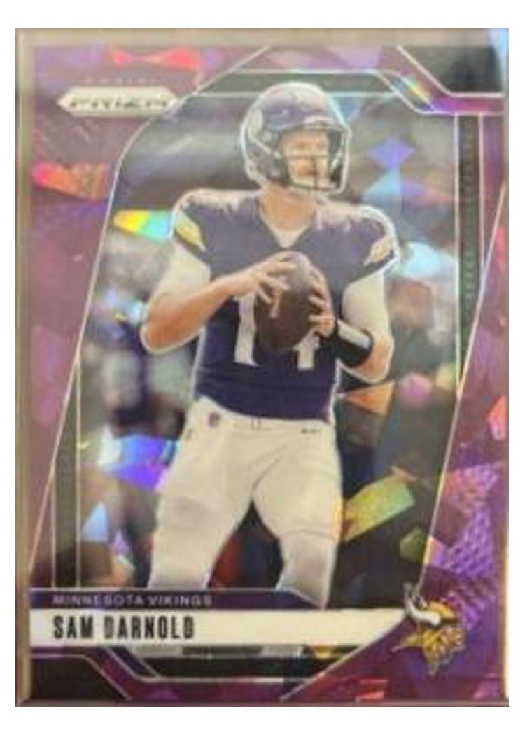2024 Panini Prizm Base Set Sam Darnold #185 card