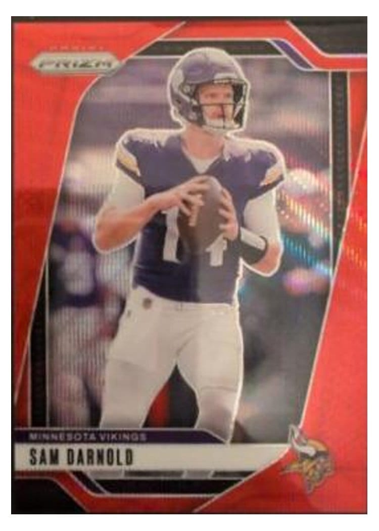 2024 Panini Prizm Base Set Sam Darnold #185 card
