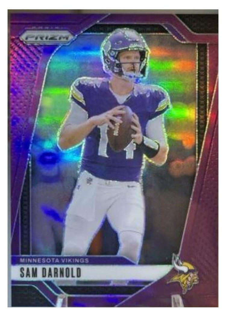 2024 Panini Prizm Base Set Sam Darnold #185 card