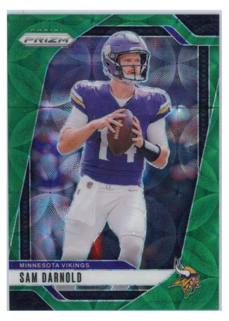 2024 Panini Prizm Base Set Sam Darnold #185 card