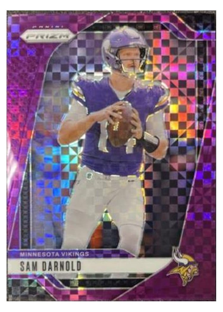 2024 Panini Prizm Base Set Sam Darnold #185 card