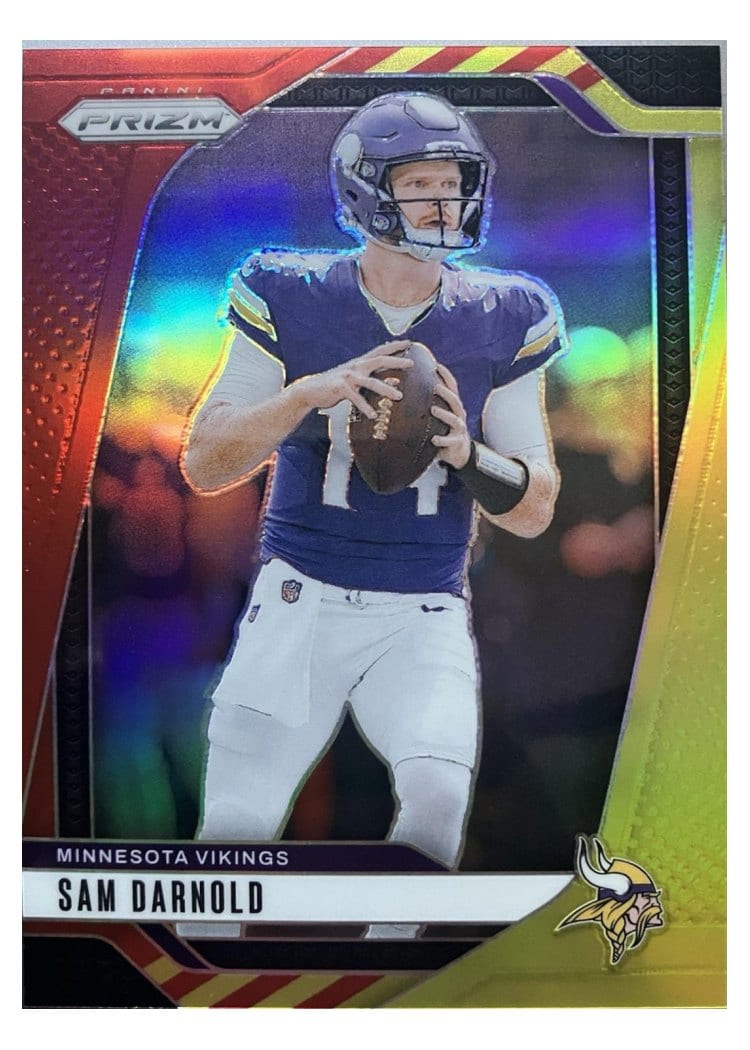 2024 Panini Prizm Base Set Sam Darnold #185 card