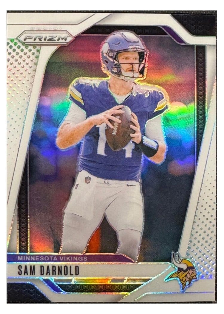 2024 Panini Prizm Base Set Sam Darnold #185 card