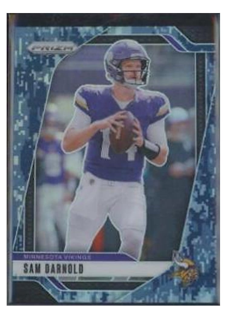 2024 Panini Prizm Base Set Sam Darnold #185 card