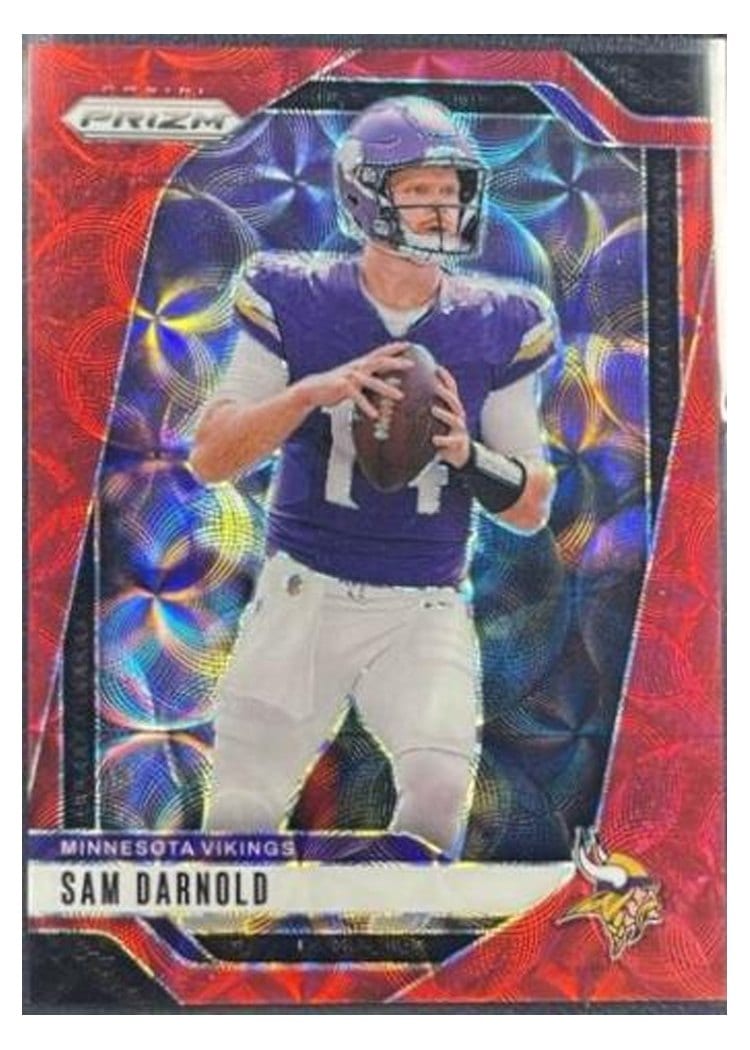 2024 Panini Prizm Base Set Sam Darnold #185 card