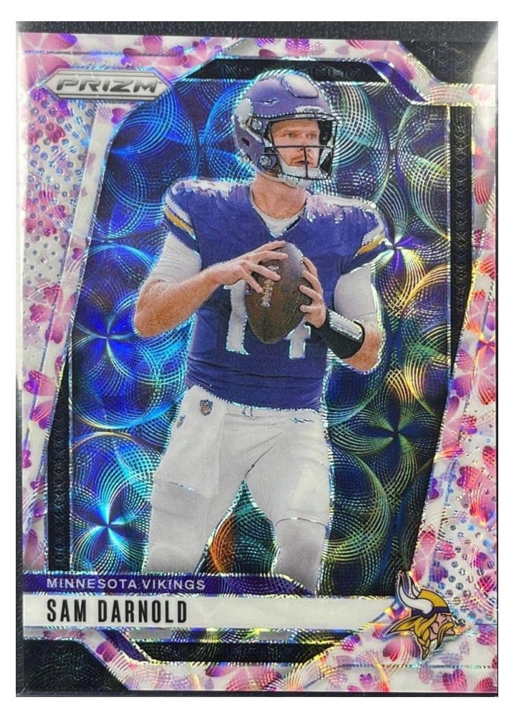 2024 Panini Prizm Base Set Sam Darnold #185 card