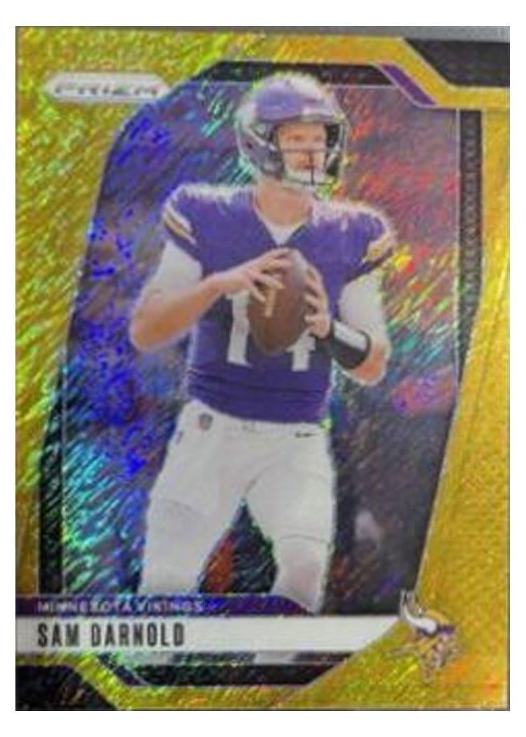 2024 Panini Prizm Base Set Sam Darnold #185 card