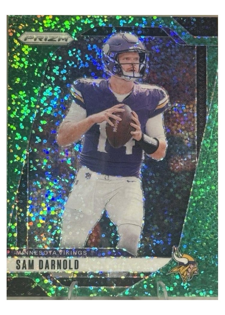 2024 Panini Prizm Base Set Sam Darnold #185 card