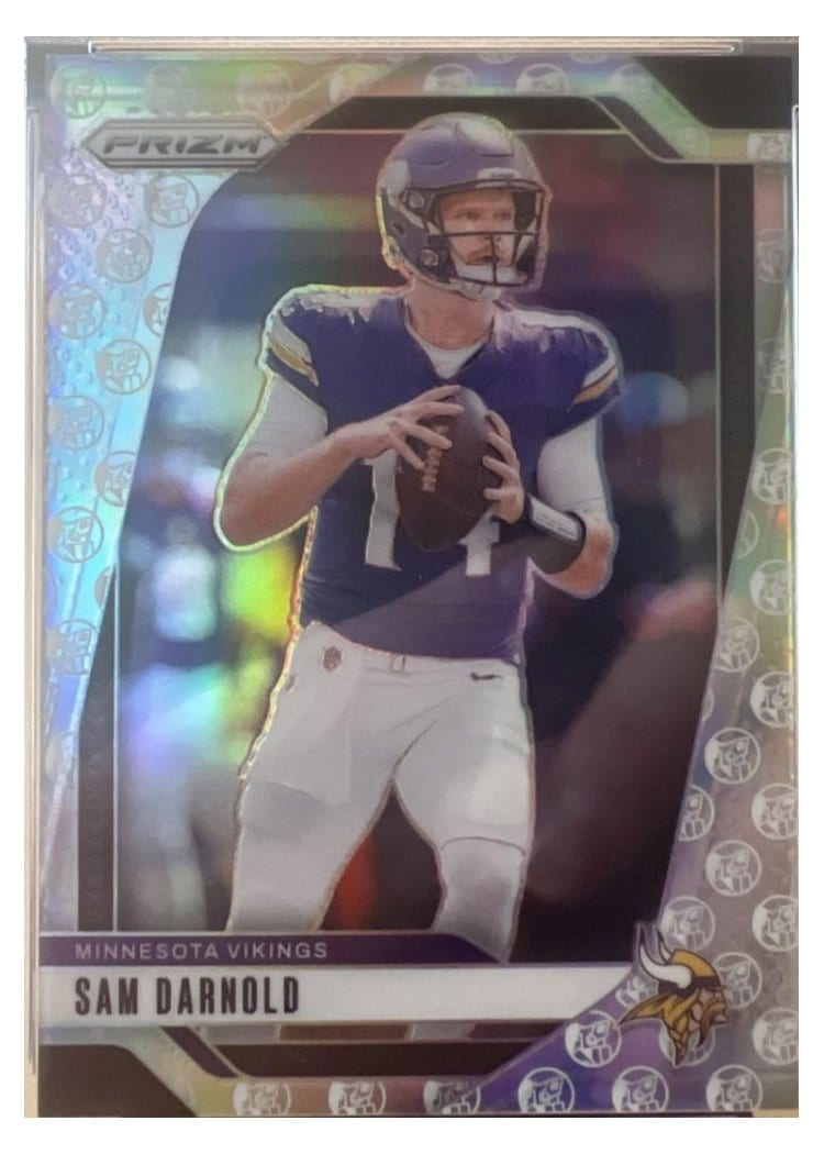 2024 Panini Prizm Base Set Sam Darnold #185 card