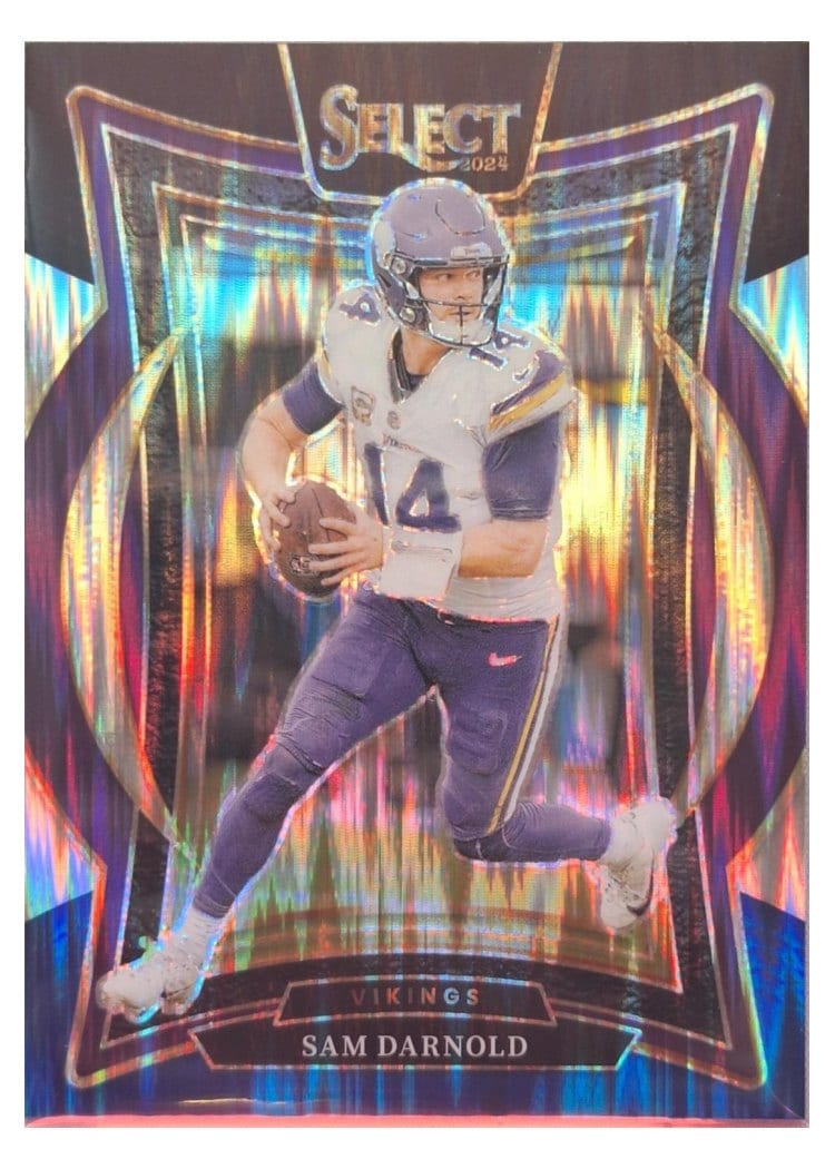 2024 Panini Select Base Set Sam Darnold #92 card