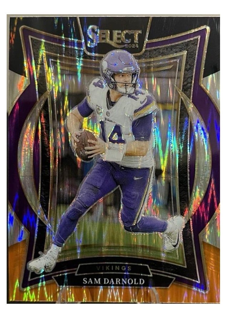 2024 Panini Select Base Set Sam Darnold #92 card