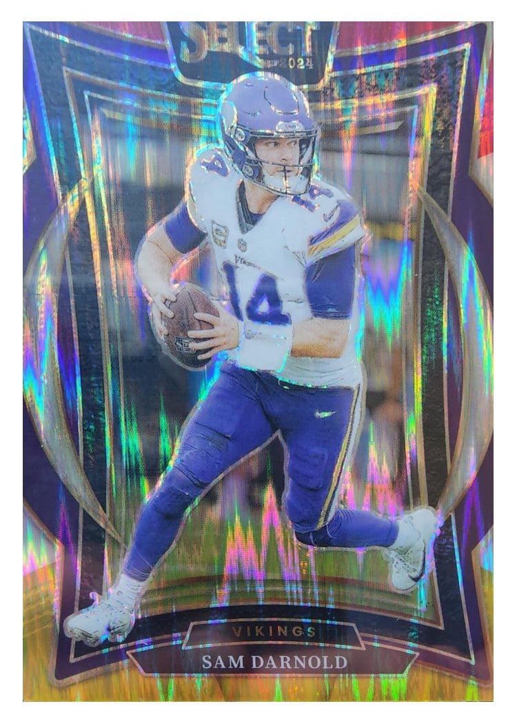 2024 Panini Select Base Set Sam Darnold #92 card