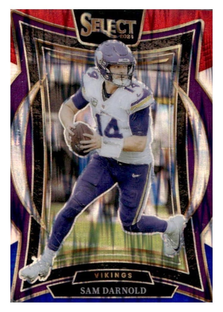 2024 Panini Select Base Set Sam Darnold #92 card