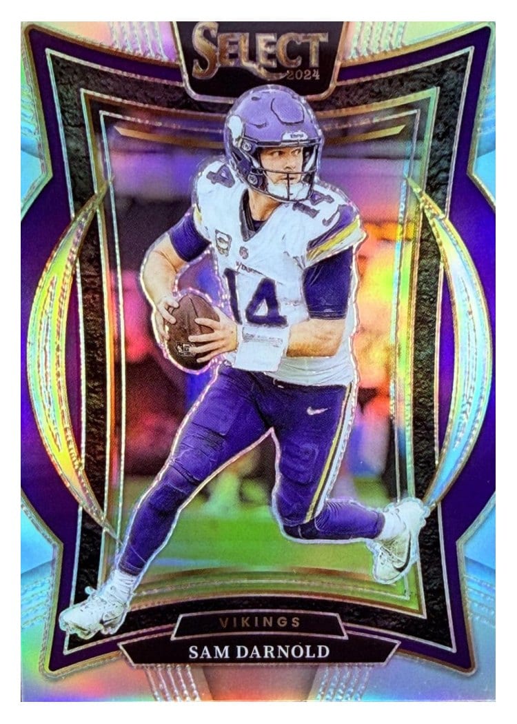 2024 Panini Select Base Set Sam Darnold #92 card