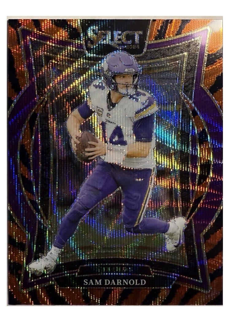 2024 Panini Select Base Set Sam Darnold #92 card