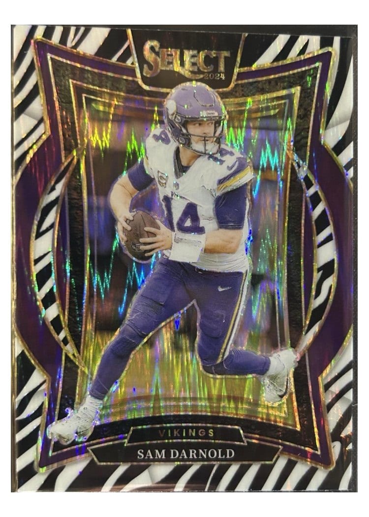 2024 Panini Select Base Set Sam Darnold #92 card