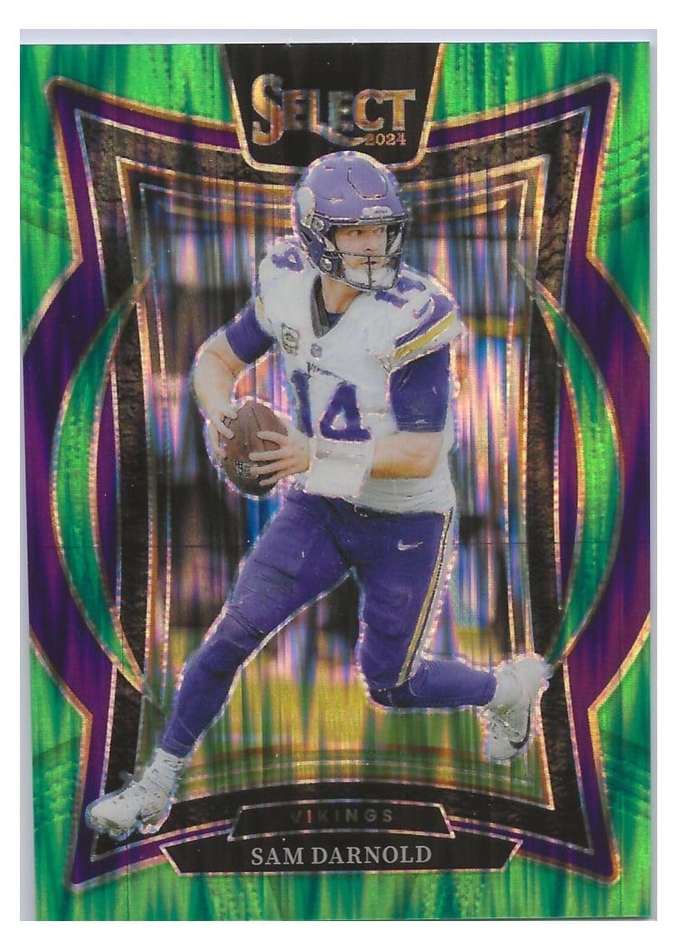 2024 Panini Select Base Set Sam Darnold #92 card