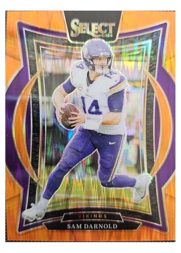 2024 Panini Select Base Set Sam Darnold #92 card