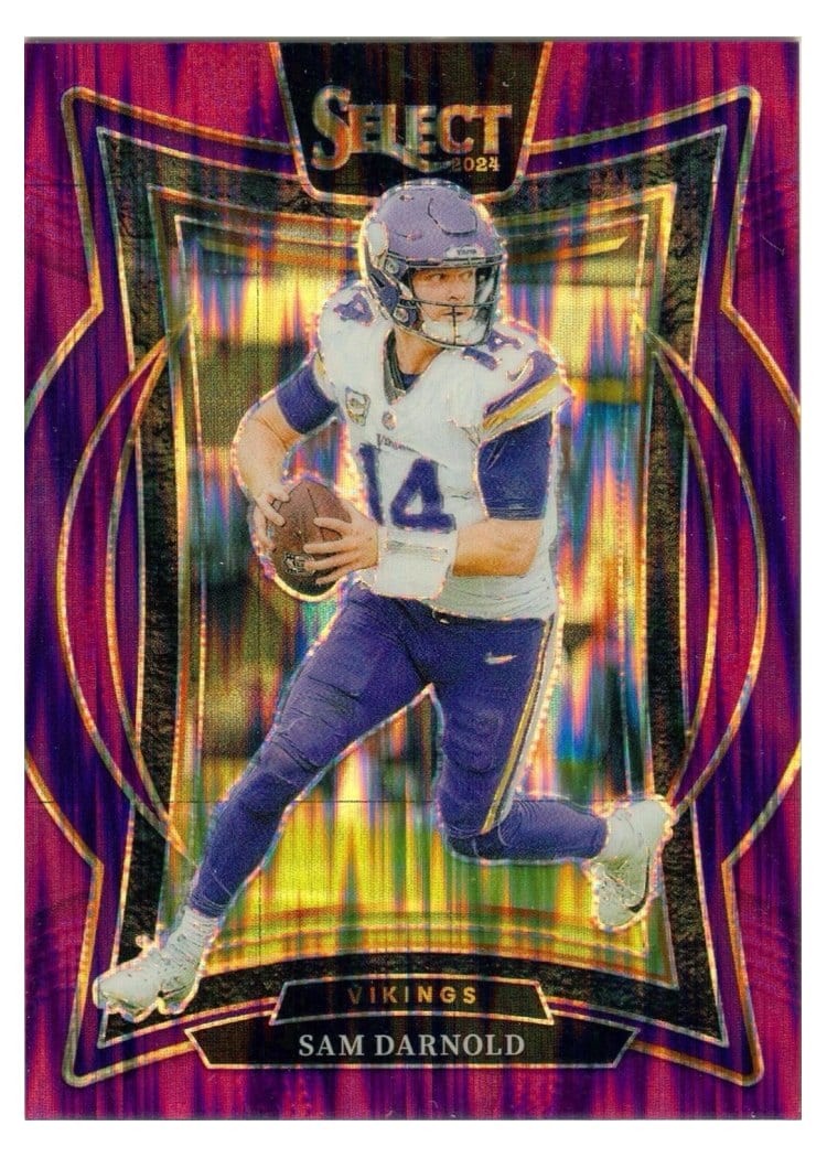 2024 Panini Select Base Set Sam Darnold #92 card