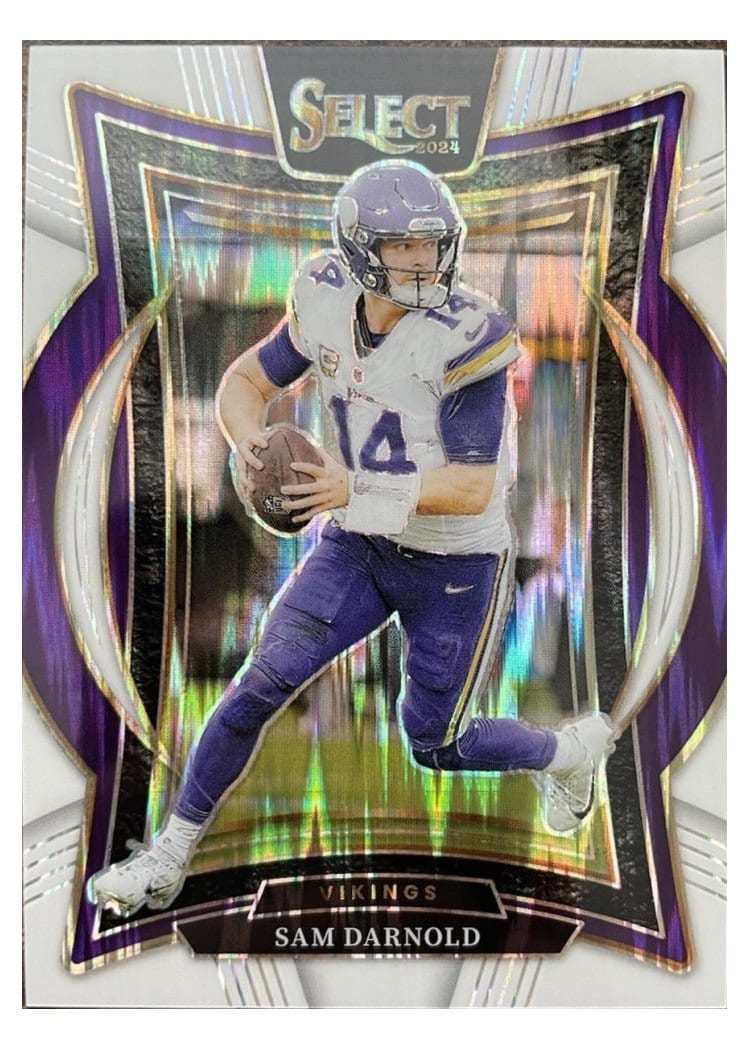2024 Panini Select Base Set Sam Darnold #92 card