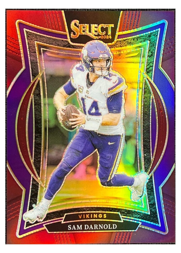 2024 Panini Select Base Set Sam Darnold #92 card