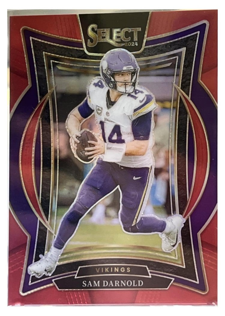 2024 Panini Select Base Set Sam Darnold #92 card