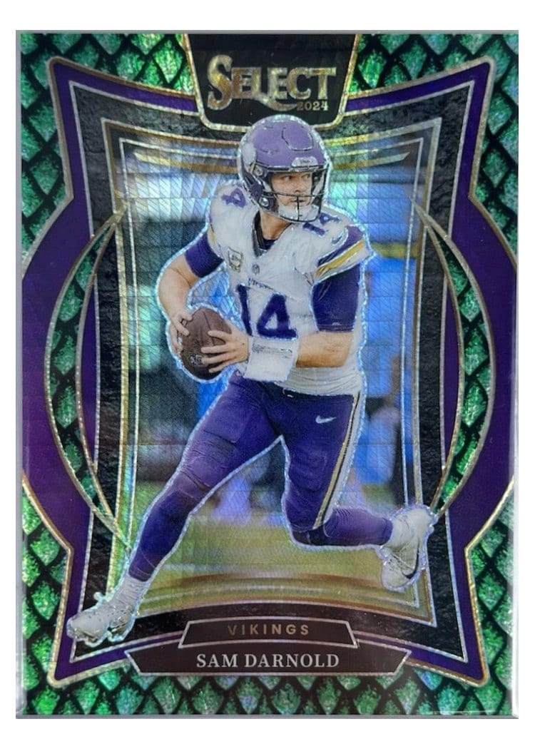 2024 Panini Select Base Set Sam Darnold #92 card