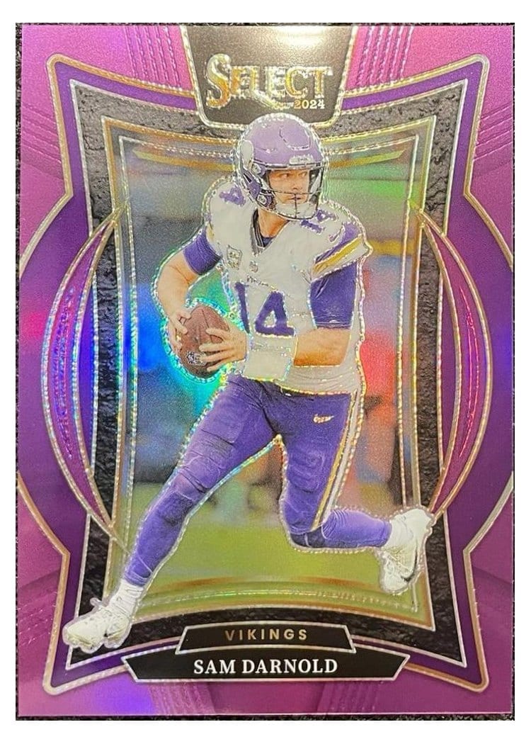 2024 Panini Select Base Set Sam Darnold #92 card