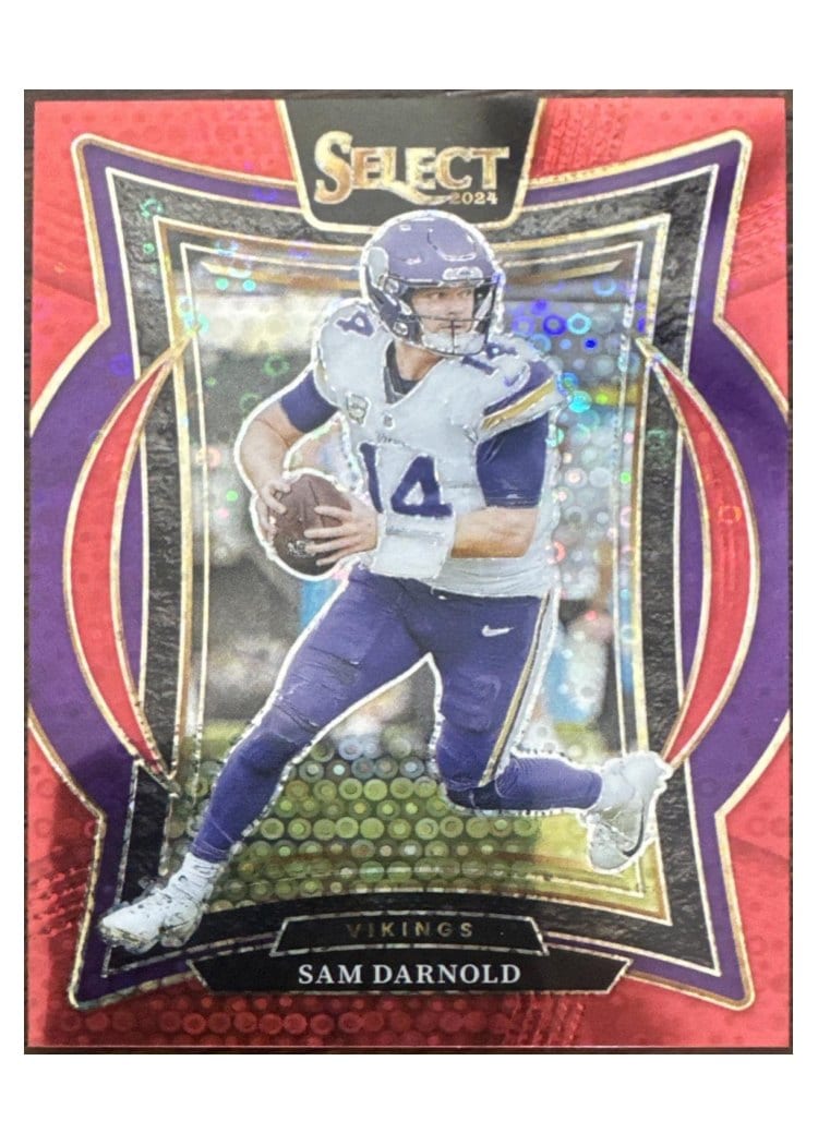 2024 Panini Select Base Set Sam Darnold #92 card