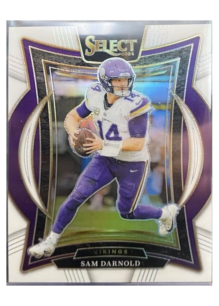 2024 Panini Select Base Set Sam Darnold #92 card