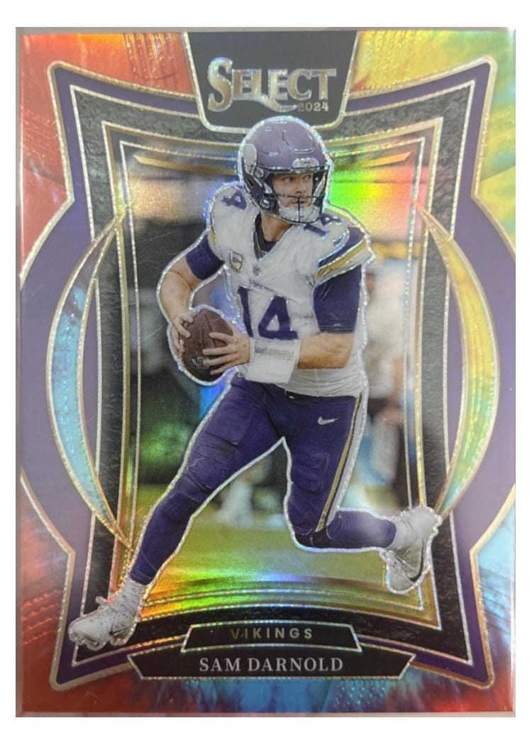 2024 Panini Select Base Set Sam Darnold #92 card