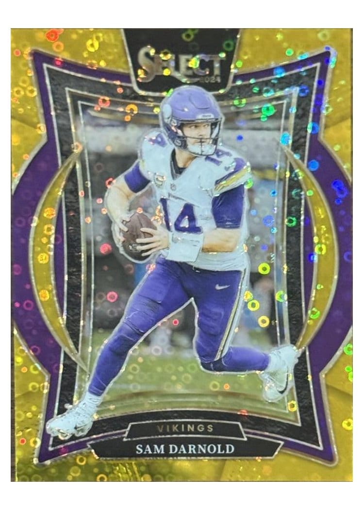 2024 Panini Select Base Set Sam Darnold #92 card