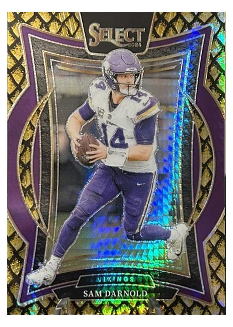 2024 Panini Select Base Set Sam Darnold #92 card