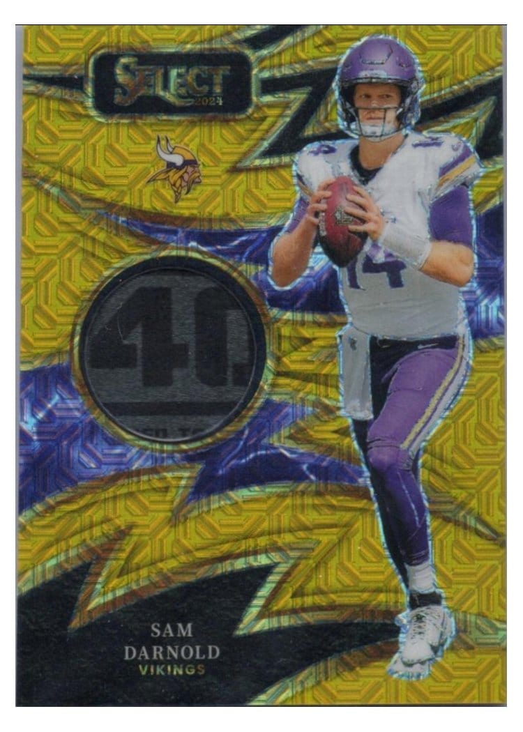 2024 Panini Select Base Set Sam Darnold #92 card