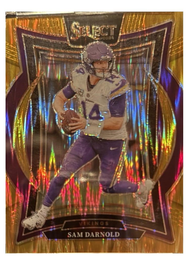 2024 Panini Select Base Set Sam Darnold #92 card