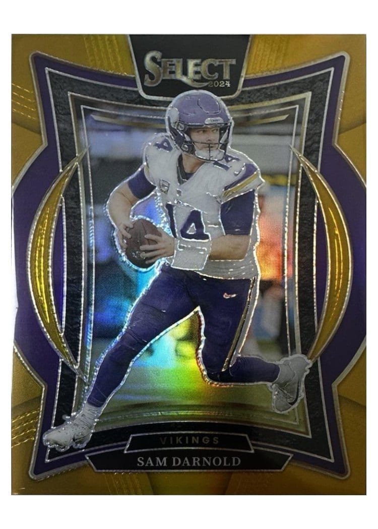 2024 Panini Select Base Set Sam Darnold #92 card