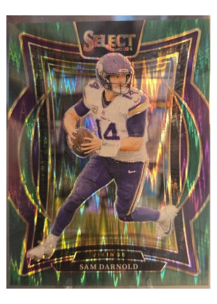 2024 Panini Select Base Set Sam Darnold #92 card
