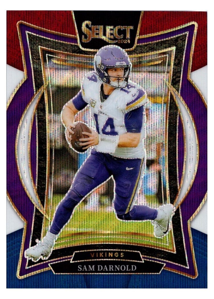 2024 Panini Select Base Set Sam Darnold #92 card