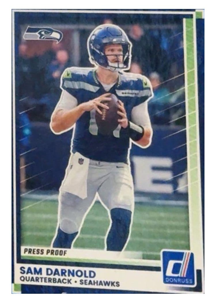 2025 Donruss Base Set Sam Darnold #278 card
