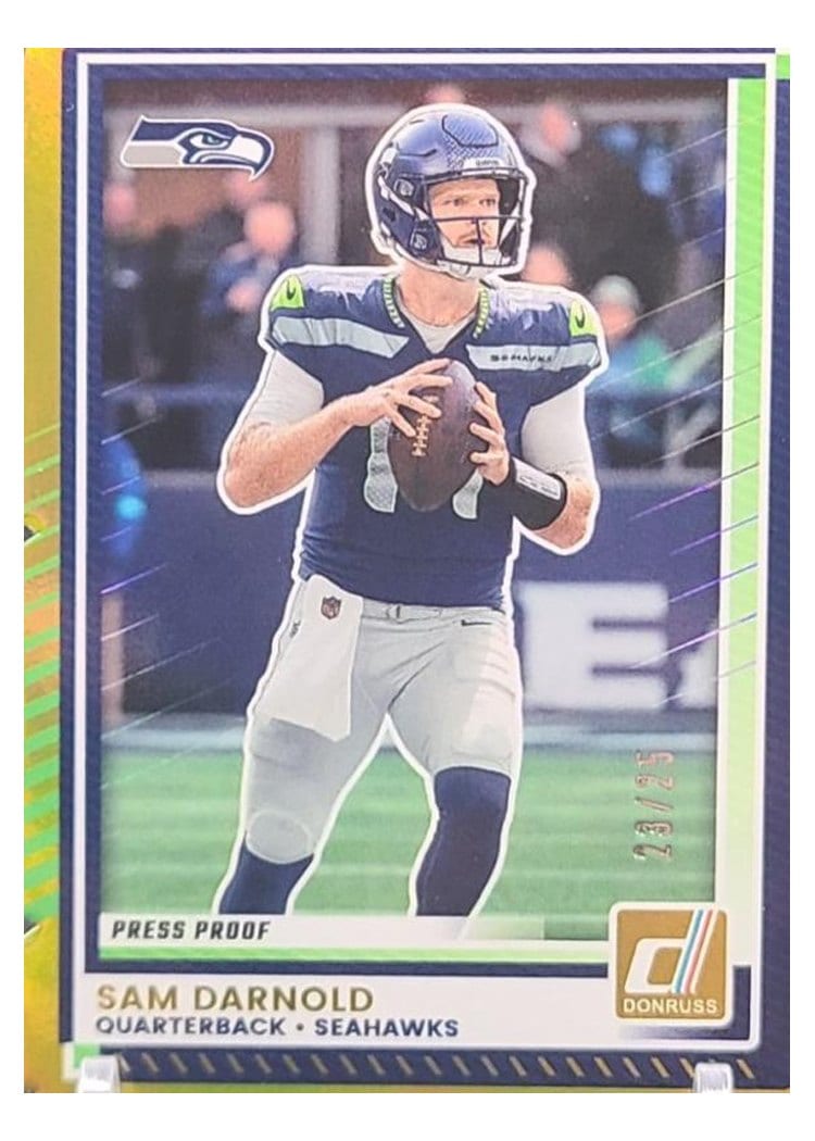2025 Donruss Base Set Sam Darnold #278 card