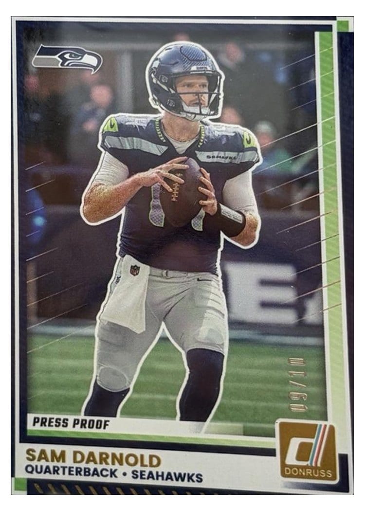 2025 Donruss Base Set Sam Darnold #278 card