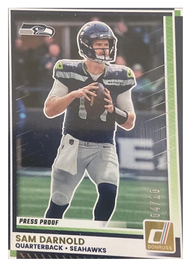 2025 Donruss Base Set Sam Darnold #278 card