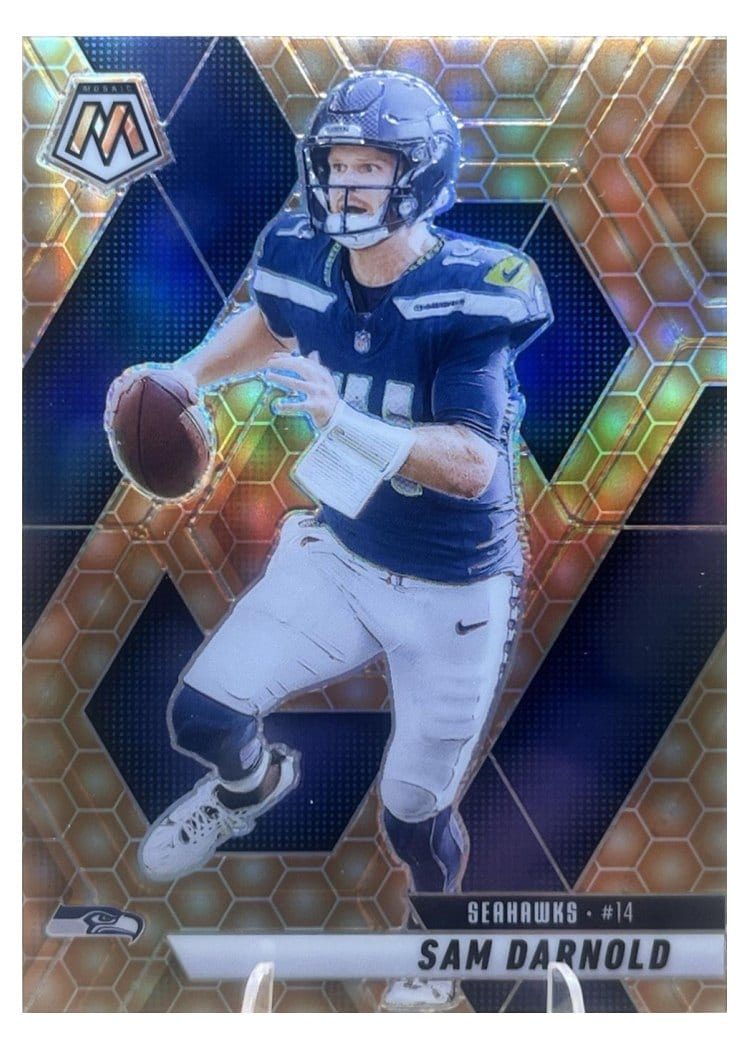 2025 Panini Mosaic Base Set Sam Darnold #27 card