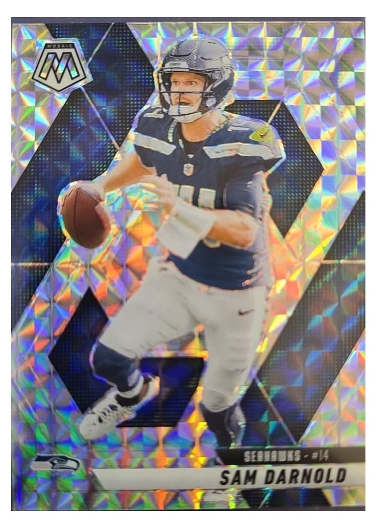 2025 Panini Mosaic Base Set Sam Darnold #27 card