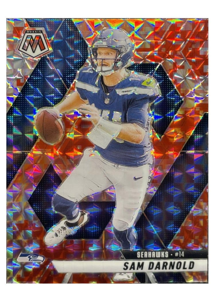 2025 Panini Mosaic Base Set Sam Darnold #27 card